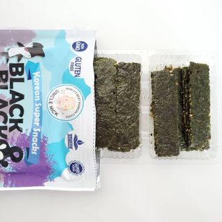UNCLE NICK 한국 슈퍼 스낵 블랙 &amp; 블랙 김 스낵 — 5점을 준 리뷰어가 2021년 10월 올린 사용 사진