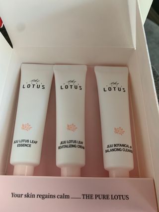 제주 보태니컬 선크림/더 퓨어 로터스 어메니티 세트/연꽃잎 마스크 - 진정 — 5점을 준 리뷰어가 2022년 8월 올린 사용 사진