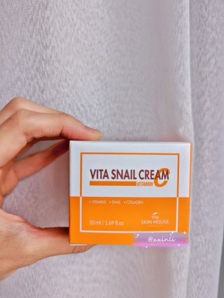 [THE SKIN HOUSE] Vita Snail Cream — 4.5점을 준 리뷰어가 2022년 11월 올린 사용 사진