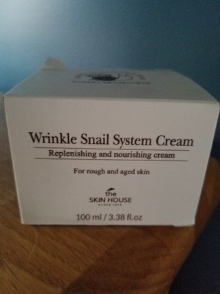 [THE SKIN HOUSE] Wrinkle Snail System Cream 100ml — 5점을 준 리뷰어가 2022년 1월 올린 사용 사진