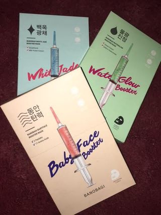 바노바기 코스메틱 바노바기 인젝션 마스크 (10매입) — 5점을 준 리뷰어가 2024년 1월 올린 사용 사진
