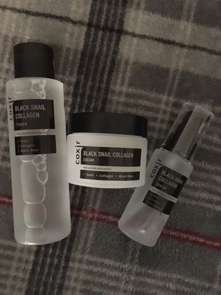 Black Snail Collagen Trio Set [Toner, Serum and Cream] — 4점을 준 리뷰어가 2021년 9월 올린 사용 사진