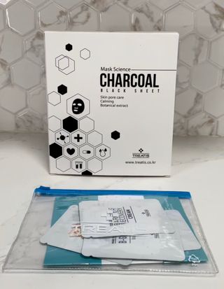 트리티스 [Treatis] Facial Sheet Mask — 5점을 준 리뷰어가 2021년 2월 올린 사용 사진