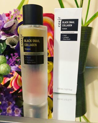 [Coxir] Black Snail Collagen Toner — 5점을 준 리뷰어가 2022년 8월 올린 사용 사진
