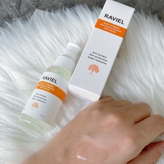 라비엘 멀티 비타민 다크 스팟 &amp; 블레미쉬 케어 페이스 세럼 모든 피부용 1.7 fl oz — 5점을 준 리뷰어가 2022년 12월 올린 사용 사진