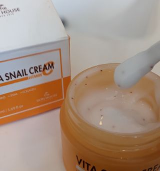 [THE SKIN HOUSE] Vita Snail Cream — 5점을 준 리뷰어가 2022년 3월 올린 사용 사진