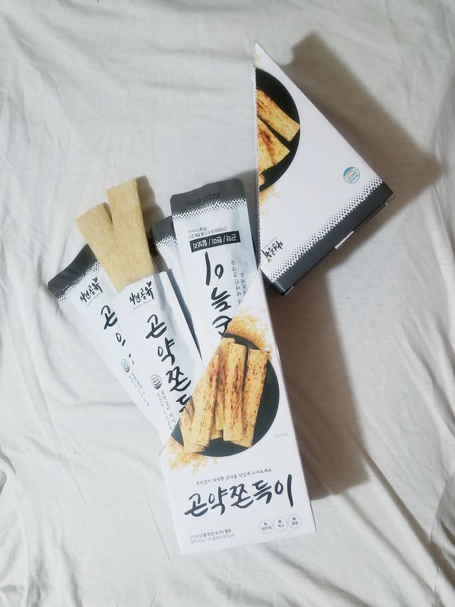 자연공유 곤약 쫀드기 - 오리지널, 츄러스 리뷰 사진