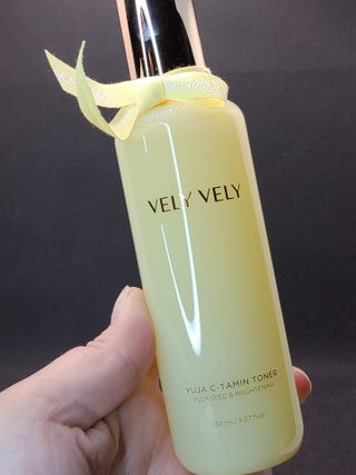 VELY VELY Yuja C-Tamin Toner — 5점을 준 리뷰어가 2021년 4월 올린 사용 사진