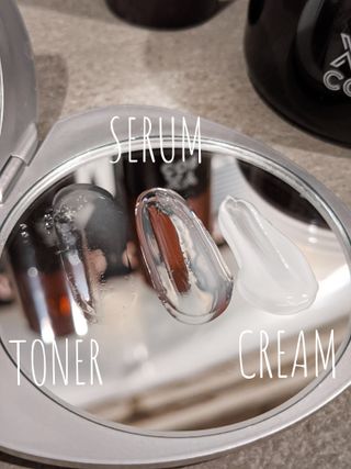 Cica Green Line [Toner, Serum, Cream] — 4점을 준 리뷰어가 2021년 9월 올린 사용 사진