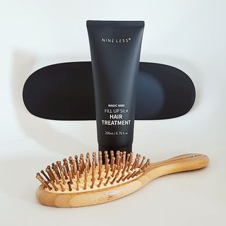 나인레스 매지나인 필 업 실크 트리트먼트 200ml 6.76 fl. 온스 유형에 남겨 — 5점을 준 리뷰어가 2022년 6월 올린 사용 사진
