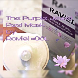 라비엘 RAVIEL 퍼플 쥬얼 클린 필 오프 팩, 마일드 블랙헤드 리무버, 4.1 fl oz(120ml) — 5점을 준 리뷰어가 2022년 9월 올린 사용 사진