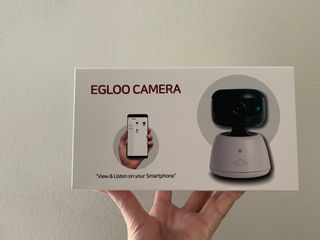 온습도 모니터와 스마트 리모컨이 탑재된 EGLOO cam S4 1080P Wi-Fi 스마트 카메라 — 3점을 준 리뷰어가 2021년 9월 올린 사용 사진