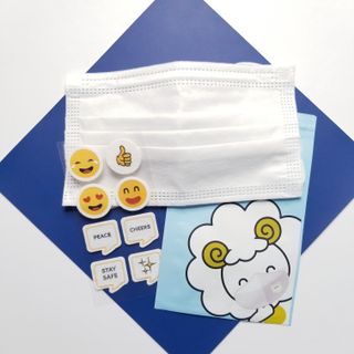 르무통 스피치 버블 아로마 마스크 패치 — 5점을 준 리뷰어가 2021년 4월 올린 사용 사진