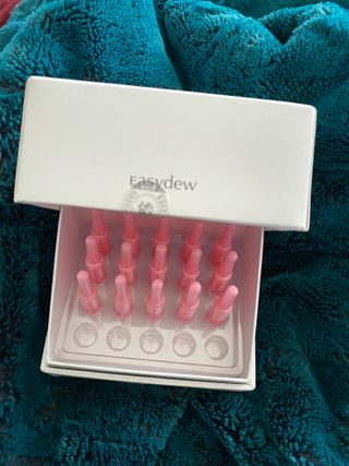 이지듀 리더마 마스터 앰플 1ml x 20 바이알 — 4점을 준 리뷰어가 2021년 2월 올린 사용 사진