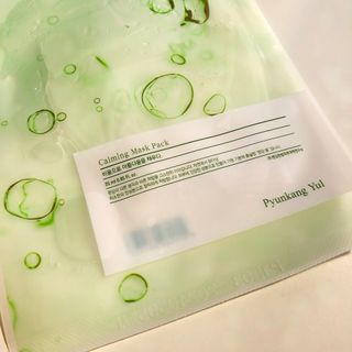 Pyunkang Yul 편강 율 진정 수분 강화 토너 150ml & 진정 마스크팩 10ea — 5점을 준 리뷰어가 2021년 8월 올린 사용 사진