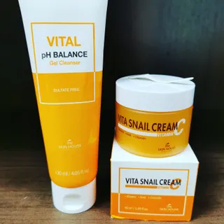 Vita Snail Cream + Vital PH Gel Cleanser — 5점을 준 리뷰어가 2021년 10월 올린 사용 사진