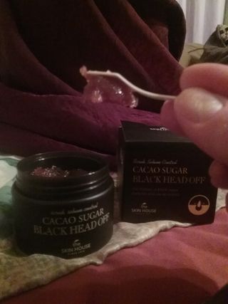 [THE SKIN HOUSE] Cacao Sugar Black Head Off — 4.5점을 준 리뷰어가 2022년 1월 올린 사용 사진