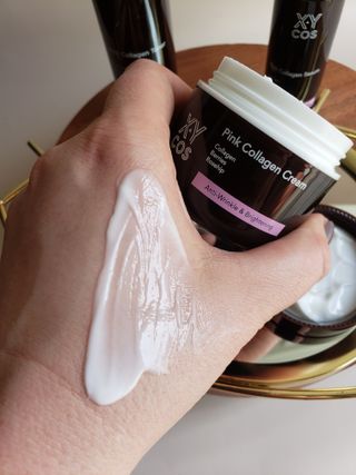 Pink Collagen Line [Toner, Serum, Cream] — 4점을 준 리뷰어가 2021년 9월 올린 사용 사진