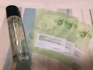 Pyunkang Yul 편강 율 진정 수분 강화 토너 150ml & 진정 마스크팩 10ea — 5점을 준 리뷰어가 2021년 9월 올린 사용 사진