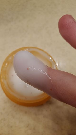 [THE SKIN HOUSE] Vita Snail Cream — 5점을 준 리뷰어가 2022년 2월 올린 사용 사진
