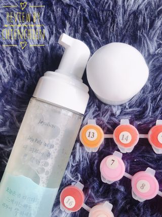 제주인디 폴리인디고 내 피부에 쪽 폼클렌징 — 5점을 준 리뷰어가 2021년 11월 올린 사용 사진