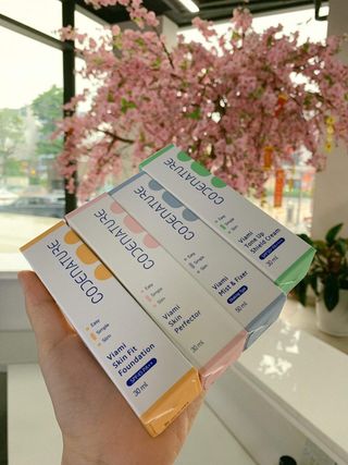 코드네이처 비아미 퍼펙트 케어 4종 — 4.5점을 준 리뷰어가 2021년 10월 올린 사용 사진