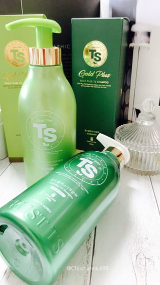 ゴールドプラスセット(シャンプー500g x 1ea/トリートメント500ml X 1ea) — 5점을 준 리뷰어가 2023년 3월 올린 사용 사진