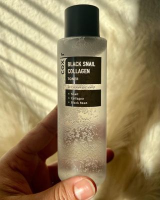 [Coxir] Black Snail Collagen Toner — 5점을 준 리뷰어가 2022년 3월 올린 사용 사진