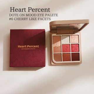 하트퍼센트 Heart Percent Dote on Mood Eye Palette CHERRY-LIKE FACETS — 5점을 준 리뷰어가 2021년 11월 올린 사용 사진