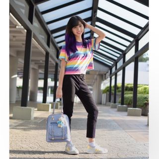 [캔마트]Perfect Pants40verSummer 면 MA05137 Ivory / Black A 쇼트 타입 / B 롱 타입 — 5점을 준 리뷰어가 2021년 8월 올린 사용 사진