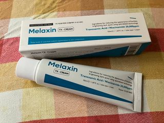 Melaxin 멜락신 TX 크림 50ml — 5점을 준 리뷰어가 2022년 9월 올린 사용 사진