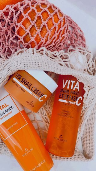 Vita Snail Trio Set [First Essence, Cream, Gel Cleanser] — 5점을 준 리뷰어가 2021년 9월 올린 사용 사진