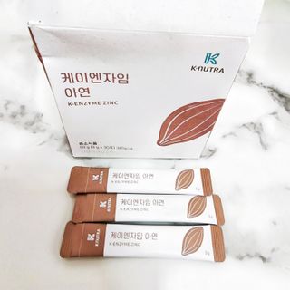 [쿠누트라] K・ENZYME 아연 카카오/3gx30 파우더 스틱 — 3.5점을 준 리뷰어가 2022년 7월 올린 사용 사진