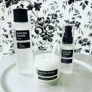 Black Snail Collagen Trio Set [Toner, Serum and Cream] — 4점을 준 리뷰어가 2021년 9월 올린 사용 사진