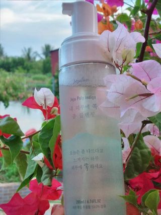 제주인디 폴리인디고 내 피부에 쪽 폼클렌징 — 5점을 준 리뷰어가 2021년 9월 올린 사용 사진