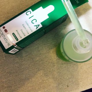코드네이처 비아미 시카 더블 앰플 과 마스크[5장] — 4점을 준 리뷰어가 2021년 6월 올린 사용 사진