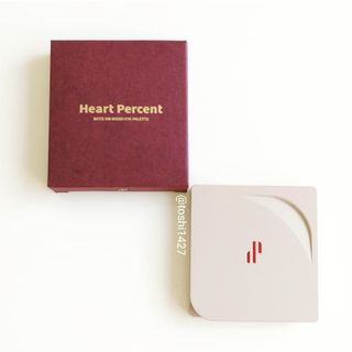 하트퍼센트 Heart Percent Dote on Mood Eye Palette CHERRY-LIKE FACETS — 5점을 준 리뷰어가 2021년 11월 올린 사용 사진