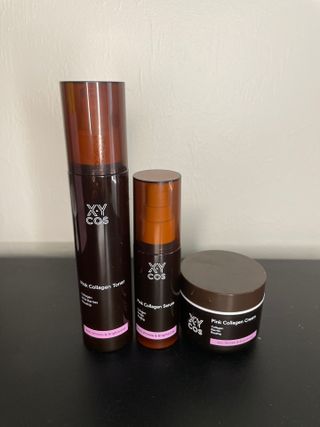 Pink Collagen Line [Toner, Serum, Cream] — 1점을 준 리뷰어가 2021년 9월 올린 사용 사진
