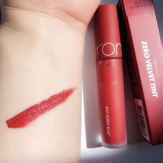 rom&amp;nd ZERO VELVET TINT가을 니트 BERRY KNIT — 4.5점을 준 리뷰어가 2021년 9월 올린 사용 사진
