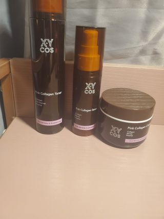 Pink Collagen Line [Toner, Serum, Cream] — 5점을 준 리뷰어가 2021년 10월 올린 사용 사진