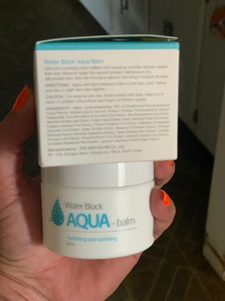 [THE SKIN HOUSE] Water Block Aqua Balm — 5점을 준 리뷰어가 2022년 3월 올린 사용 사진