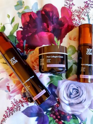 Pink Collagen Line [Toner, Serum, Cream] — 5점을 준 리뷰어가 2021년 10월 올린 사용 사진