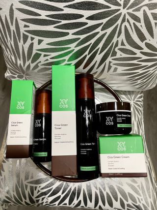 Cica Green Line [Toner, Serum, Cream] — 5점을 준 리뷰어가 2021년 9월 올린 사용 사진