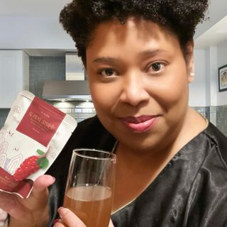 [K-doraji] Omija Berry Drink–80ml pouches of Bellflower Root Concentrate with Omija Berry — 5점을 준 리뷰어가 2021년 7월 올린 사용 사진