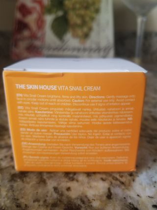 [THE SKIN HOUSE] Vita Snail Cream — 5점을 준 리뷰어가 2022년 2월 올린 사용 사진