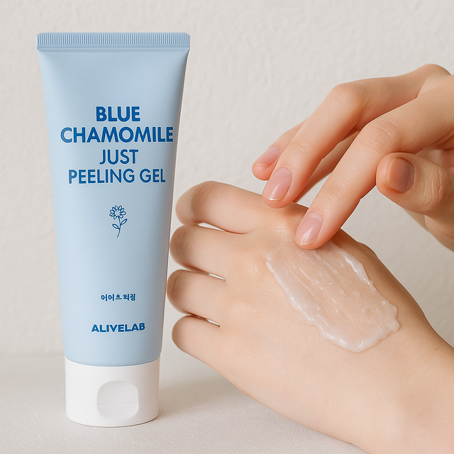Blue Chamomile Just Peeling Gel 리뷰 사진