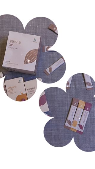 [쿠누트라] K・ENZYME 아연 카카오/3gx30 파우더 스틱 — 5점을 준 리뷰어가 2023년 2월 올린 사용 사진