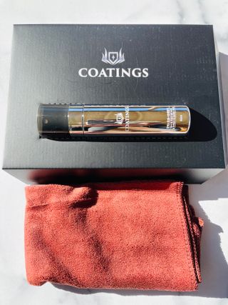 [COATINGS] 자동차 휠케어 전용 클리너, 한번만 바르면 6개월 유지효과 — 5점을 준 리뷰어가 2021년 12월 올린 사용 사진
