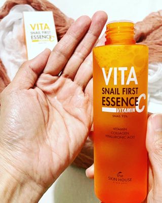 [THE SKIN HOUSE] Vita Snail First Essence — 4점을 준 리뷰어가 2022년 3월 올린 사용 사진