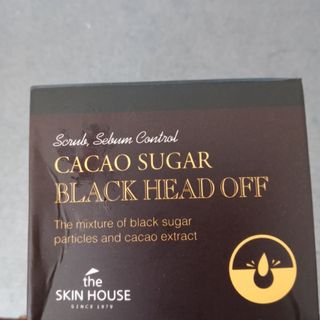 [THE SKIN HOUSE] Cacao Sugar Black Head Off — 3.5점을 준 리뷰어가 2021년 12월 올린 사용 사진